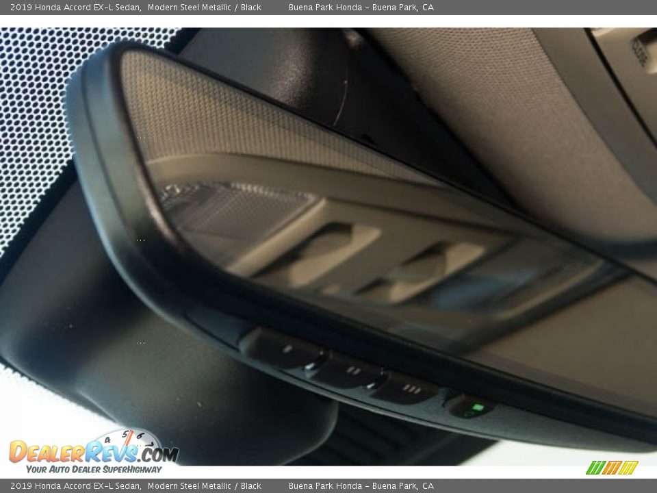 2019 Honda Accord EX-L Sedan Modern Steel Metallic / Black Photo #34