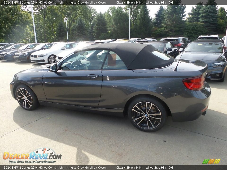 2020 BMW 2 Series 230i xDrive Convertible Mineral Grey Metallic / Oyster Photo #5
