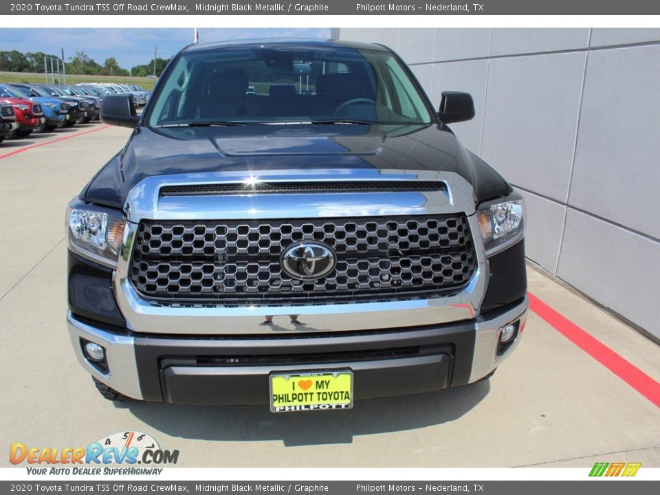2020 Toyota Tundra TSS Off Road CrewMax Midnight Black Metallic / Graphite Photo #3