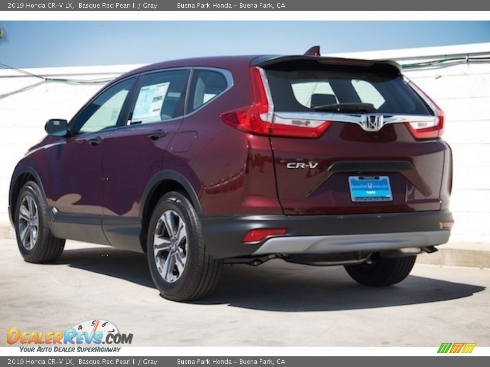 2019 Honda CR-V LX Basque Red Pearl II / Gray Photo #2
