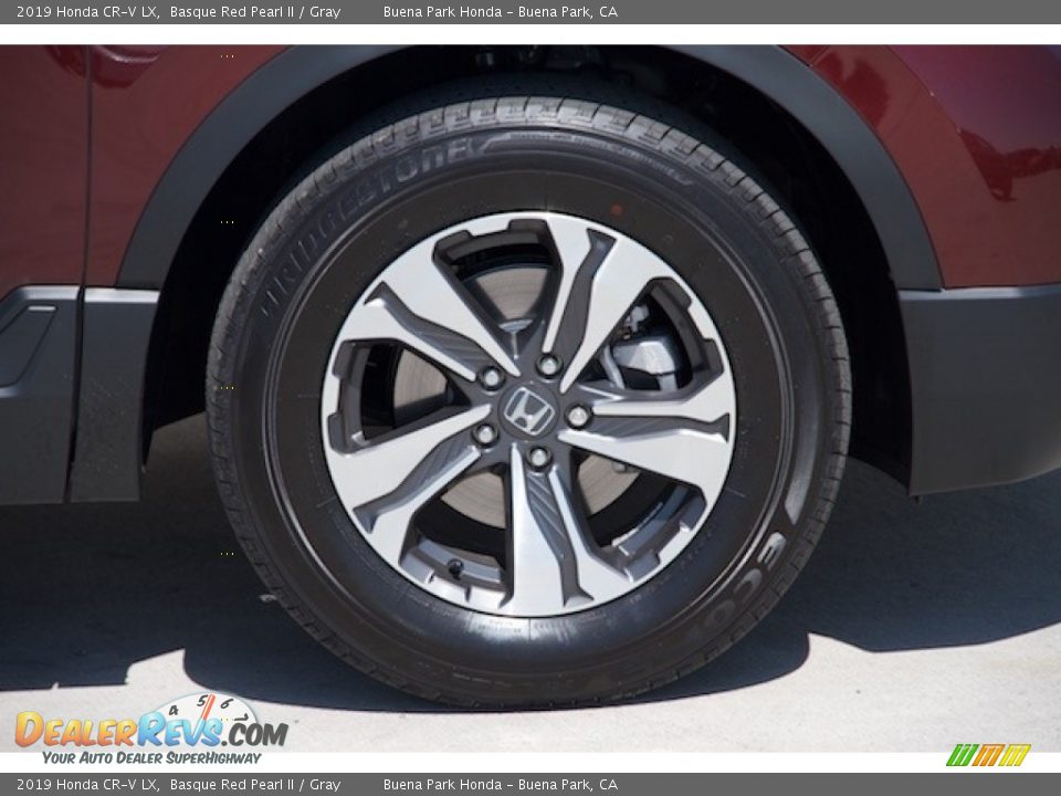 2019 Honda CR-V LX Basque Red Pearl II / Gray Photo #5
