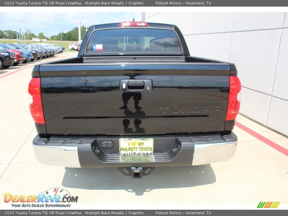 2020 Toyota Tundra TSS Off Road CrewMax Midnight Black Metallic / Graphite Photo #7