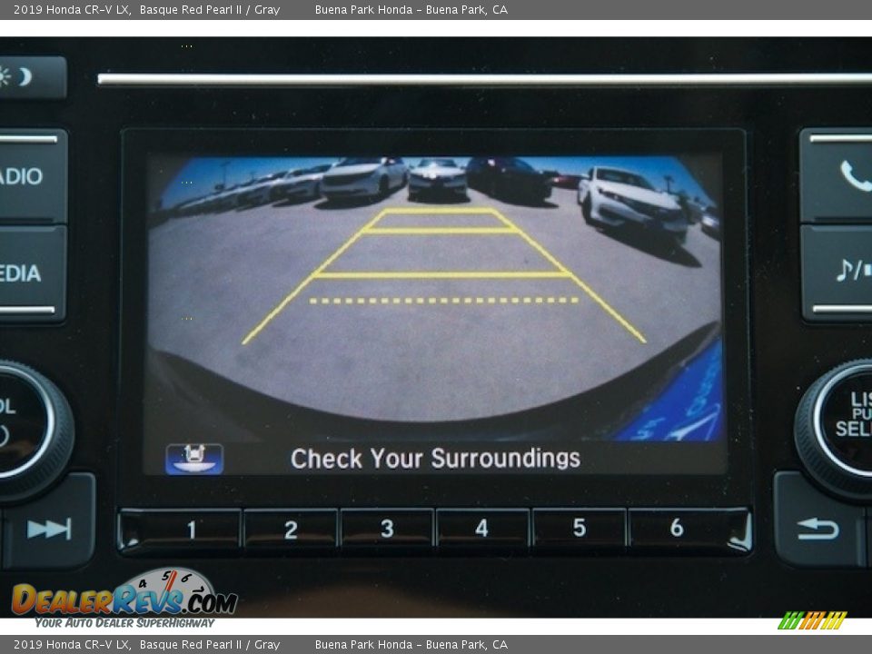 2019 Honda CR-V LX Basque Red Pearl II / Gray Photo #6