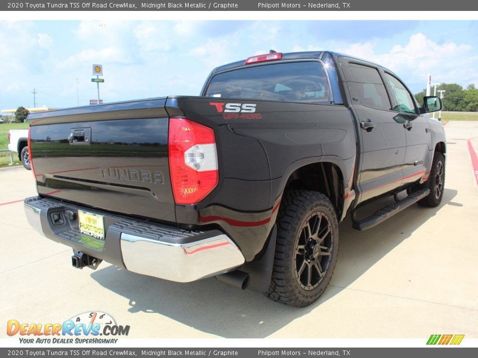 2020 Toyota Tundra TSS Off Road CrewMax Midnight Black Metallic / Graphite Photo #8
