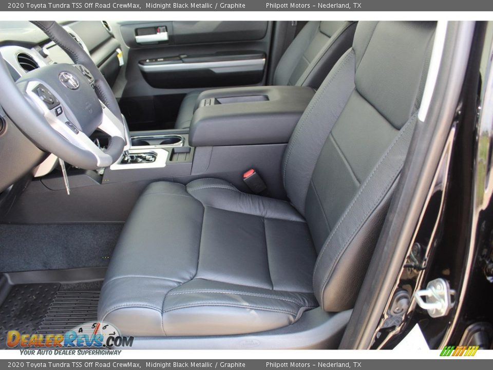 Front Seat of 2020 Toyota Tundra TSS Off Road CrewMax Photo #10