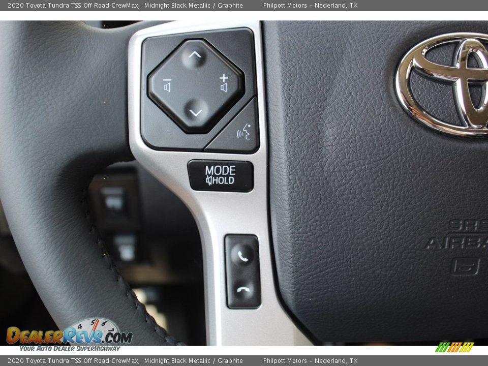 2020 Toyota Tundra TSS Off Road CrewMax Steering Wheel Photo #12