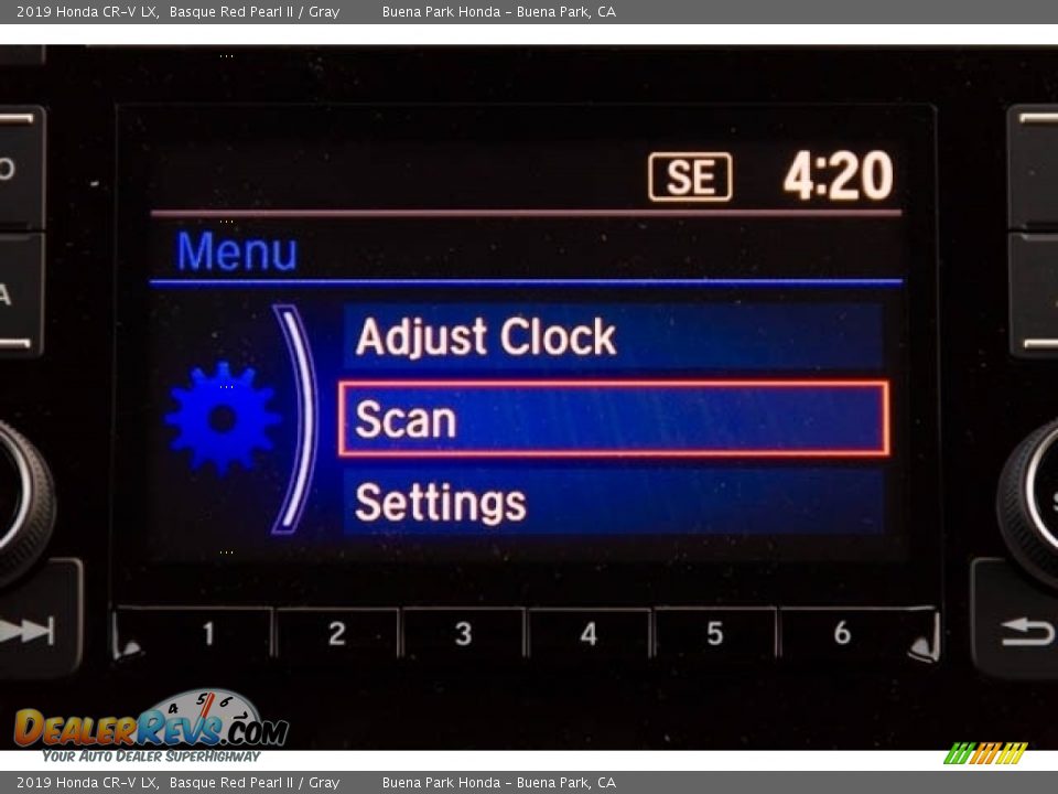2019 Honda CR-V LX Basque Red Pearl II / Gray Photo #22