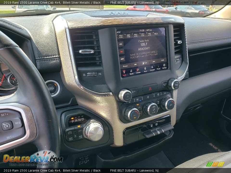 2019 Ram 1500 Laramie Crew Cab 4x4 Billett Silver Metallic / Black Photo #4