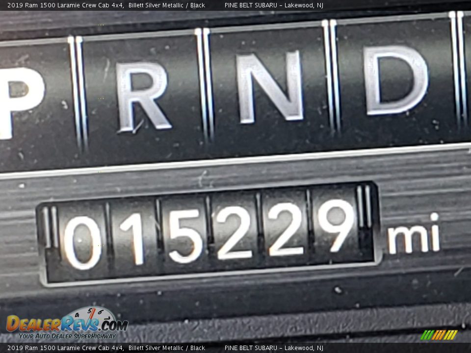 2019 Ram 1500 Laramie Crew Cab 4x4 Billett Silver Metallic / Black Photo #5