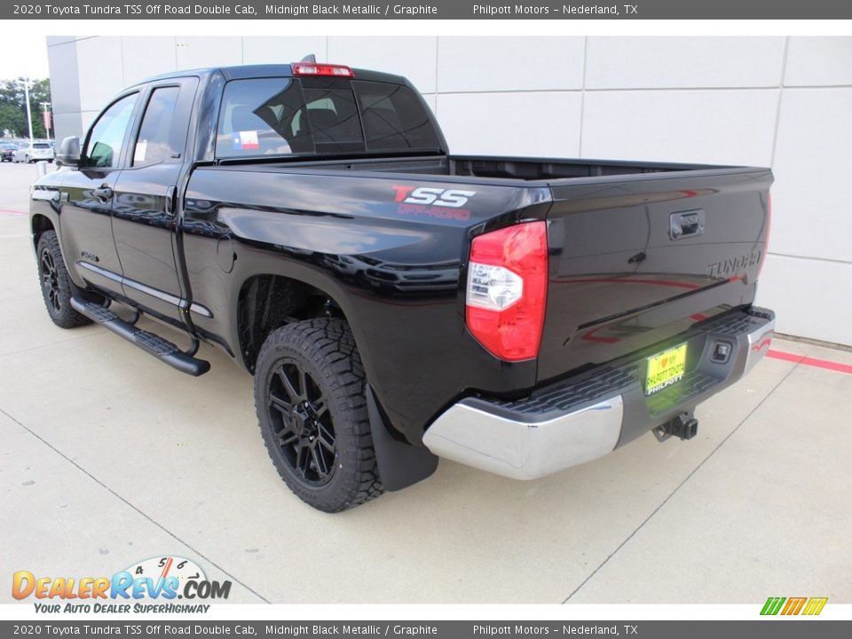 2020 Toyota Tundra TSS Off Road Double Cab Midnight Black Metallic / Graphite Photo #6