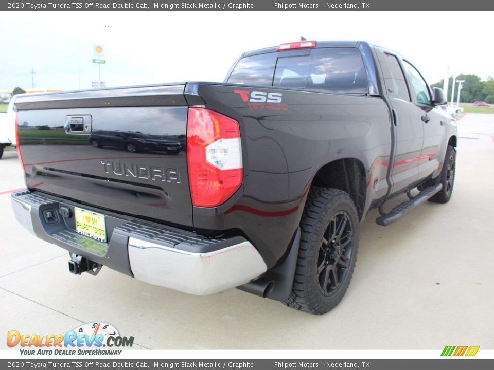 2020 Toyota Tundra TSS Off Road Double Cab Midnight Black Metallic / Graphite Photo #8