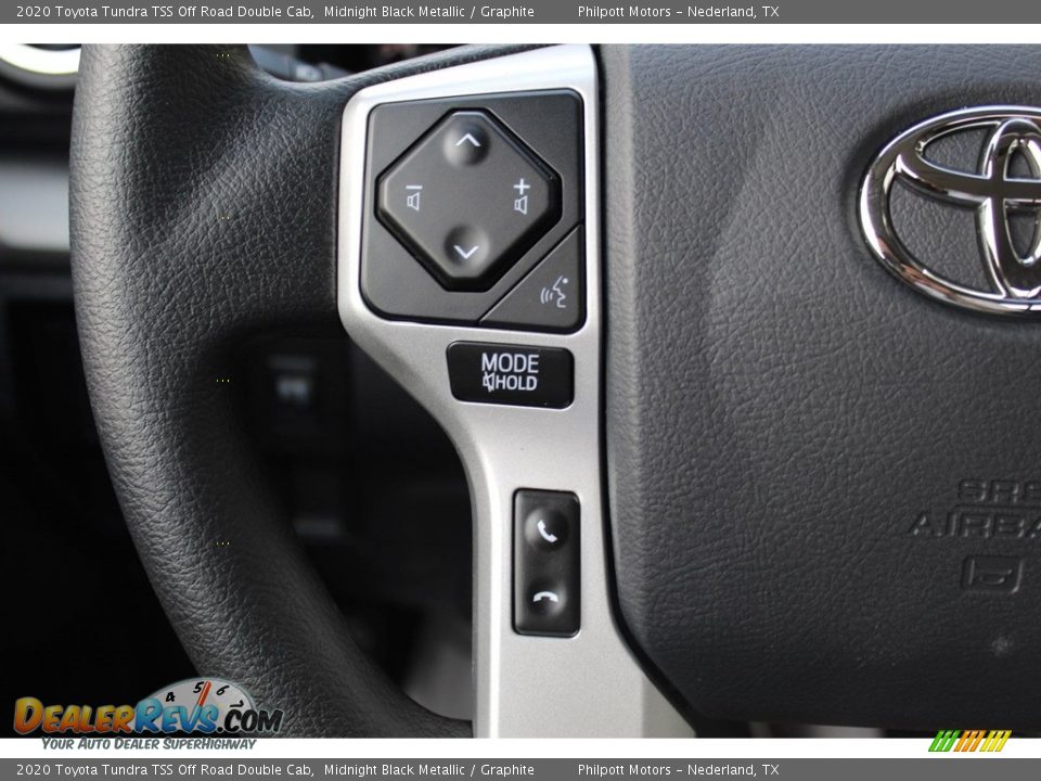 2020 Toyota Tundra TSS Off Road Double Cab Steering Wheel Photo #12