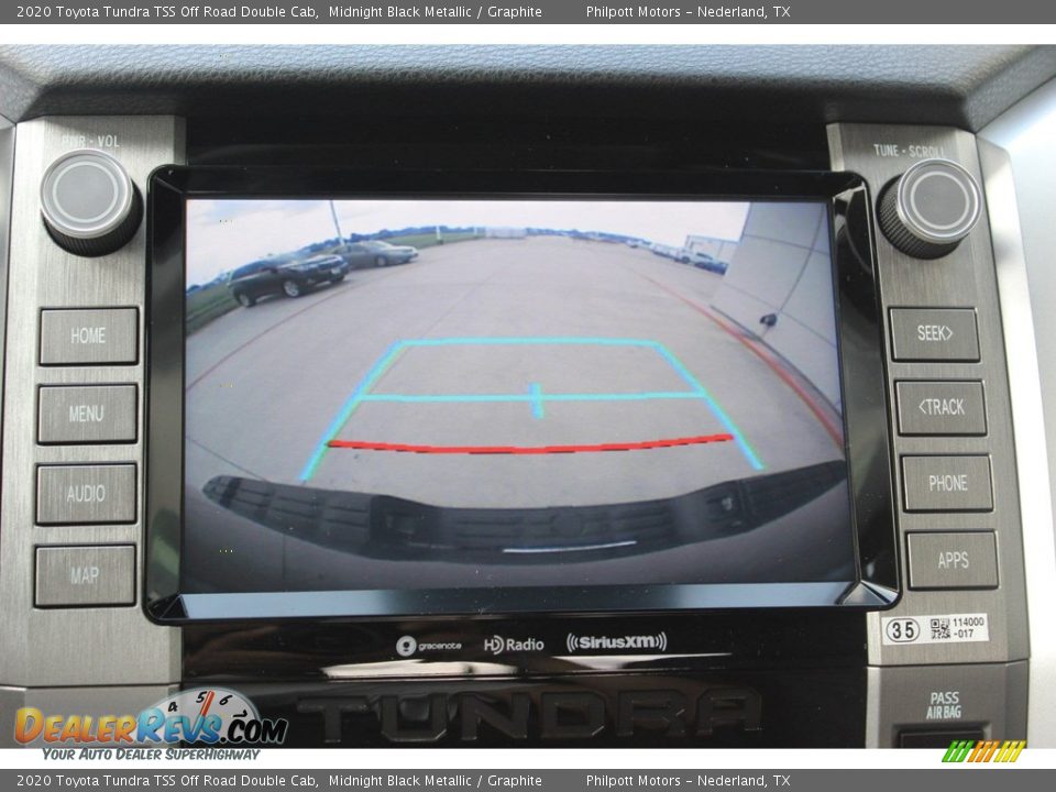 2020 Toyota Tundra TSS Off Road Double Cab Midnight Black Metallic / Graphite Photo #18