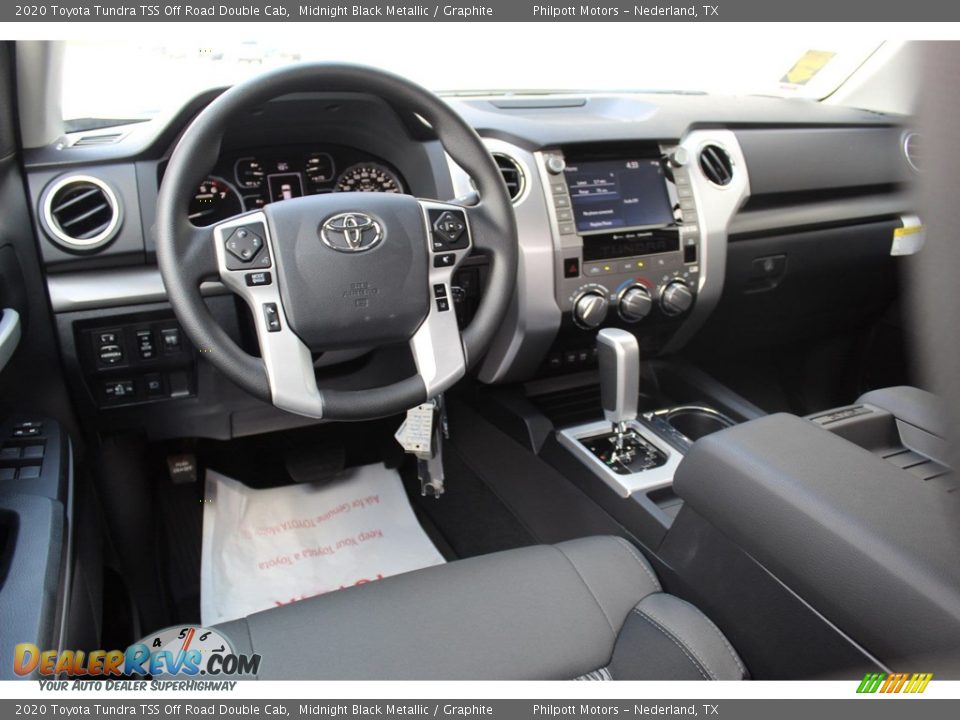 Graphite Interior - 2020 Toyota Tundra TSS Off Road Double Cab Photo #21