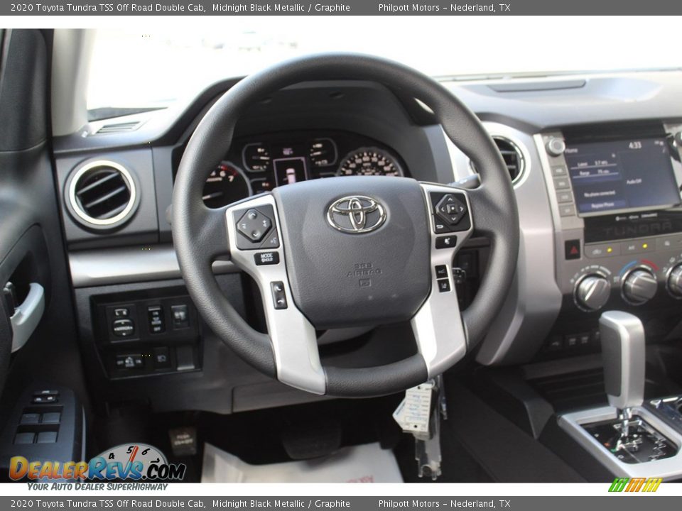 2020 Toyota Tundra TSS Off Road Double Cab Steering Wheel Photo #22