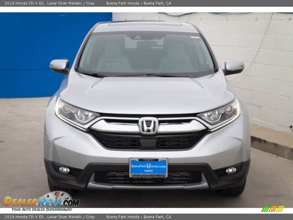 2019 Honda CR-V EX Lunar Silver Metallic / Gray Photo #3