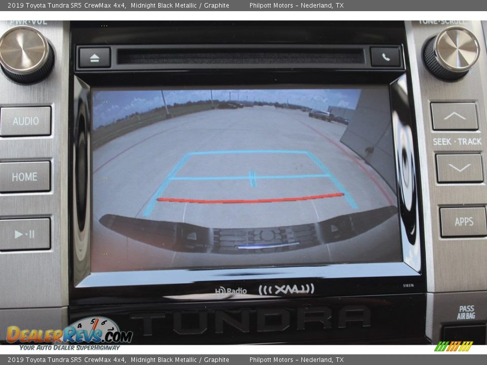 2019 Toyota Tundra SR5 CrewMax 4x4 Midnight Black Metallic / Graphite Photo #17