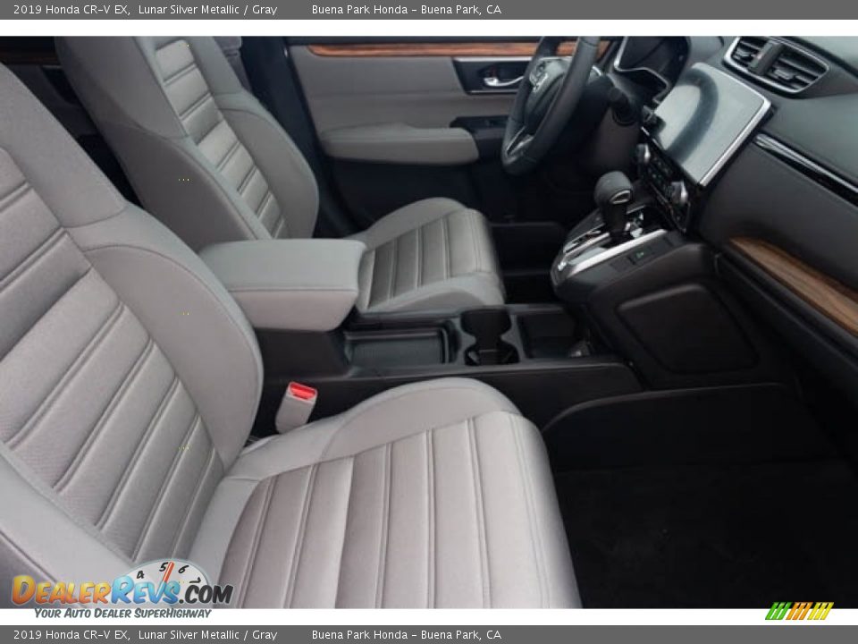 2019 Honda CR-V EX Lunar Silver Metallic / Gray Photo #29
