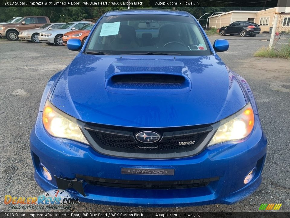 2013 Subaru Impreza WRX Limited 4 Door WR Blue Pearl / WRX Carbon Black Photo #8