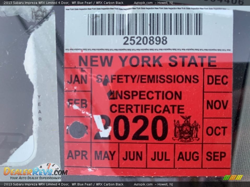 2013 Subaru Impreza WRX Limited 4 Door WR Blue Pearl / WRX Carbon Black Photo #9