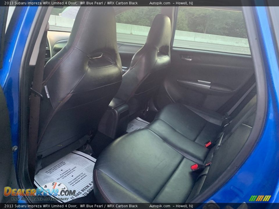 2013 Subaru Impreza WRX Limited 4 Door WR Blue Pearl / WRX Carbon Black Photo #11