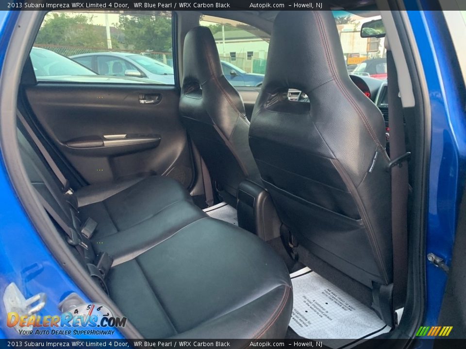 2013 Subaru Impreza WRX Limited 4 Door WR Blue Pearl / WRX Carbon Black Photo #12