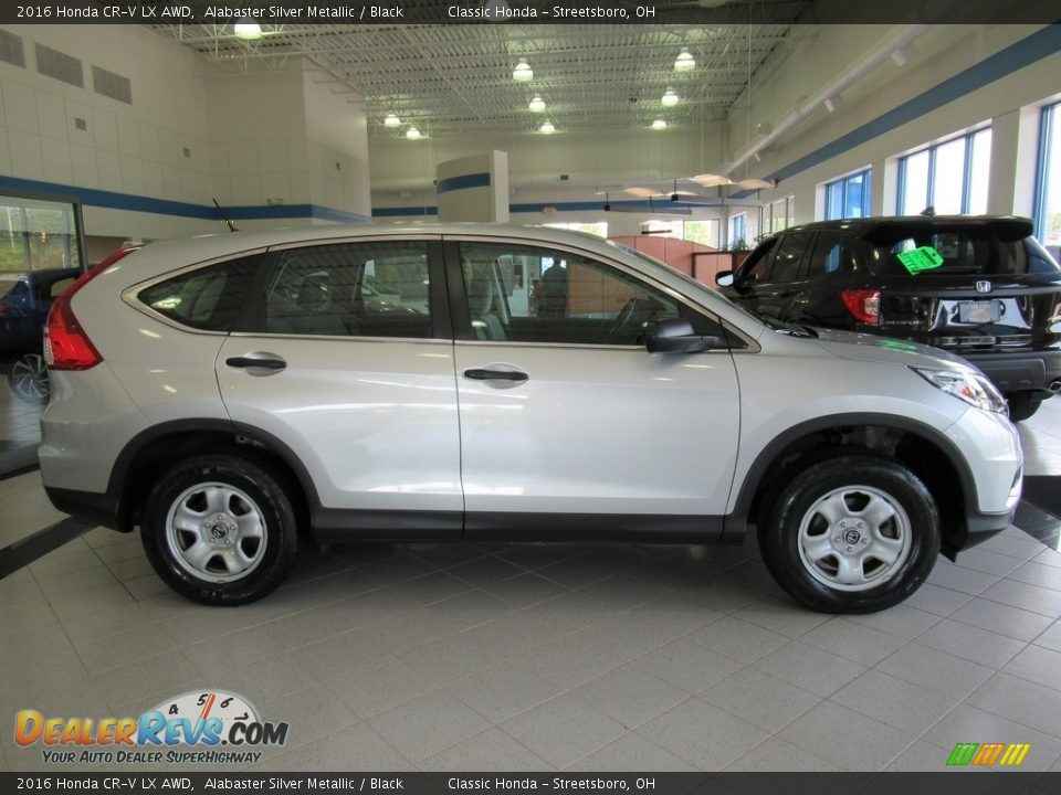 2016 Honda CR-V LX AWD Alabaster Silver Metallic / Black Photo #4