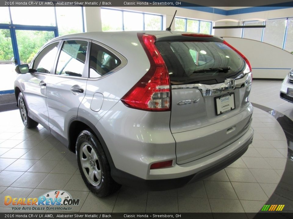 2016 Honda CR-V LX AWD Alabaster Silver Metallic / Black Photo #9
