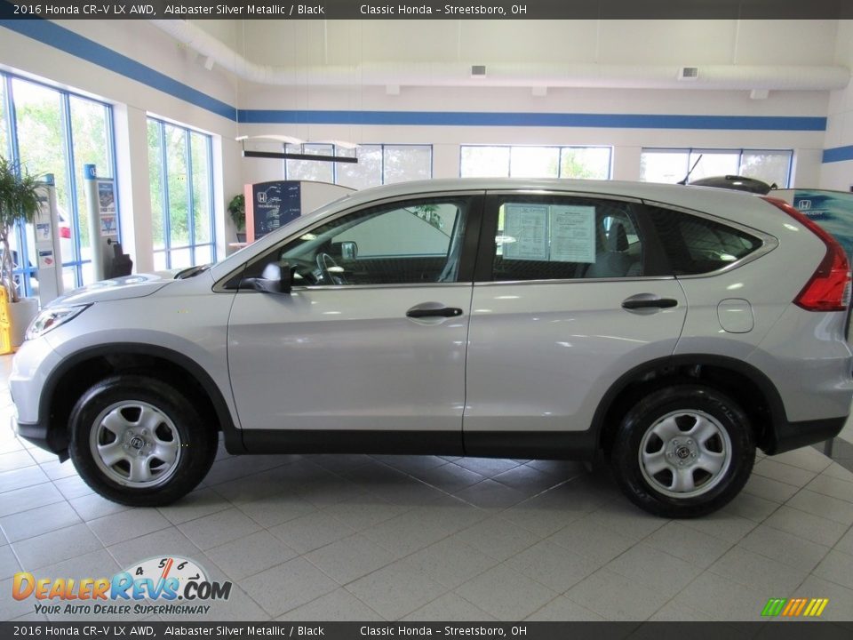2016 Honda CR-V LX AWD Alabaster Silver Metallic / Black Photo #10