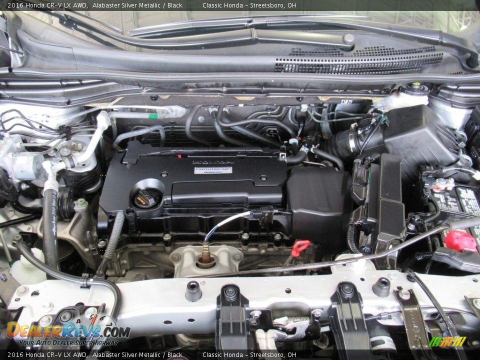 2016 Honda CR-V LX AWD Alabaster Silver Metallic / Black Photo #13