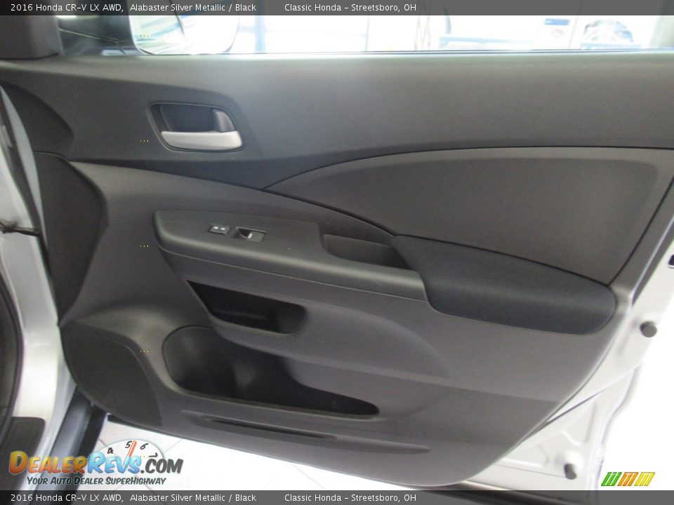 2016 Honda CR-V LX AWD Alabaster Silver Metallic / Black Photo #14