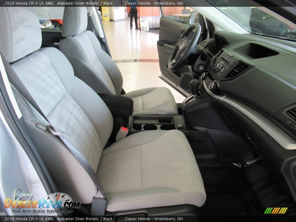 2016 Honda CR-V LX AWD Alabaster Silver Metallic / Black Photo #16