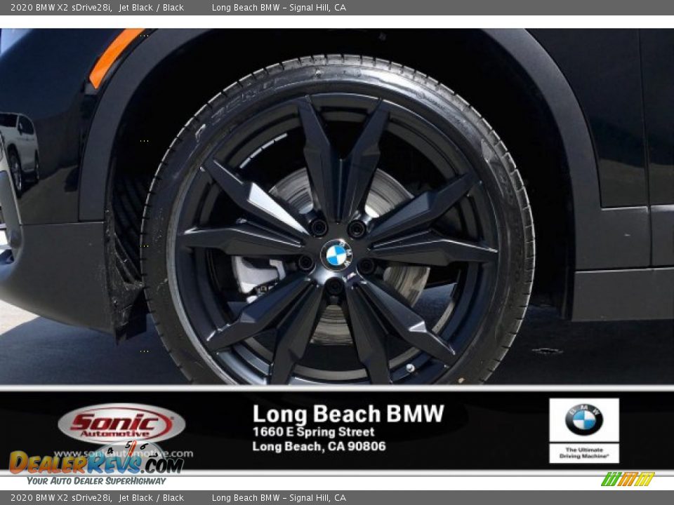 2020 BMW X2 sDrive28i Jet Black / Black Photo #9