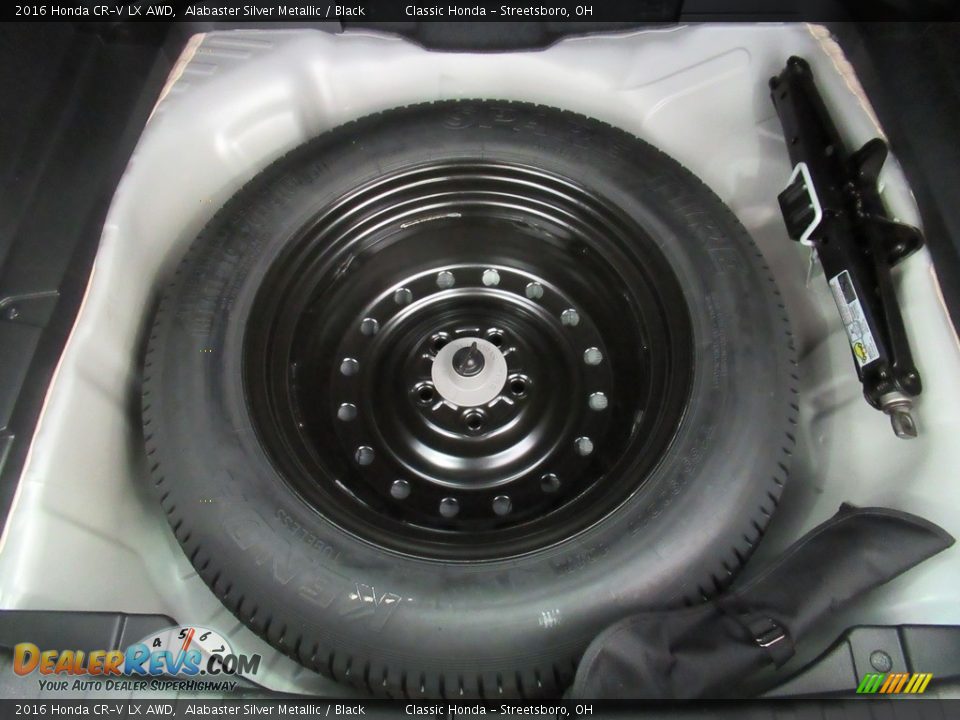2016 Honda CR-V LX AWD Alabaster Silver Metallic / Black Photo #21