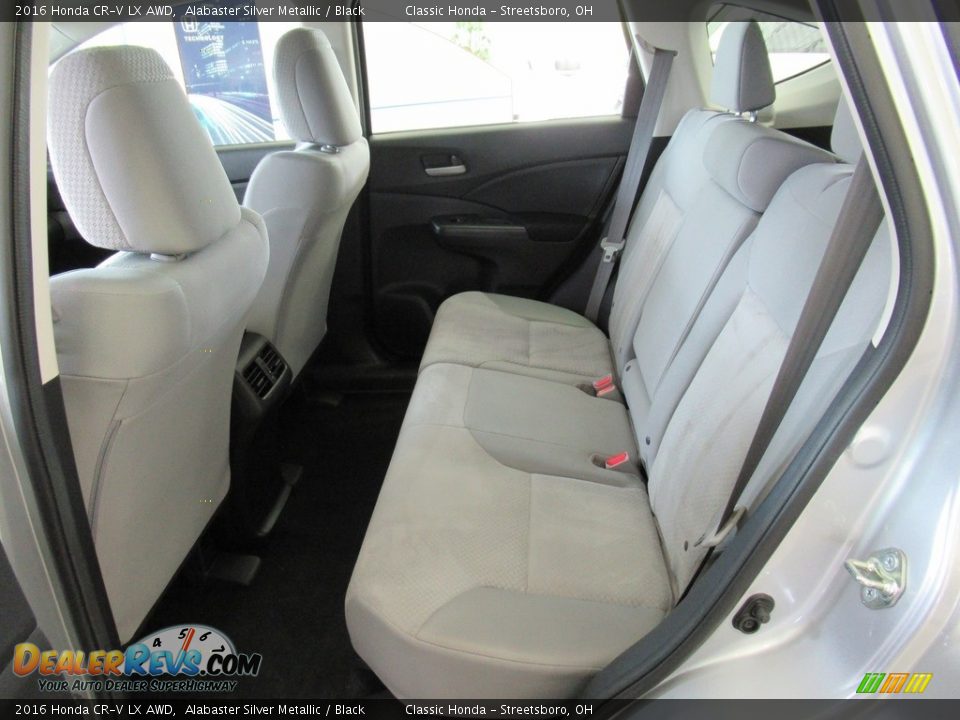2016 Honda CR-V LX AWD Alabaster Silver Metallic / Black Photo #24