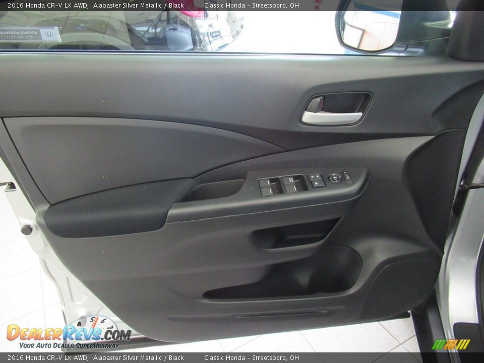 2016 Honda CR-V LX AWD Alabaster Silver Metallic / Black Photo #26