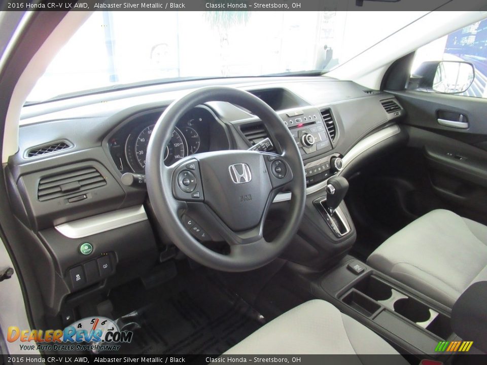 2016 Honda CR-V LX AWD Alabaster Silver Metallic / Black Photo #27