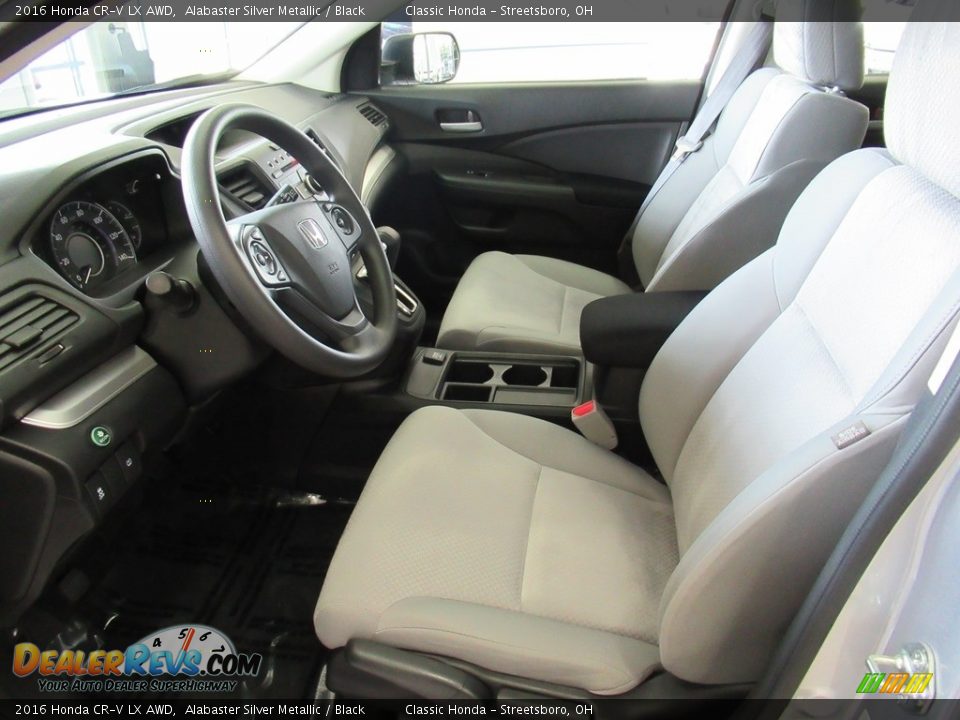 2016 Honda CR-V LX AWD Alabaster Silver Metallic / Black Photo #28