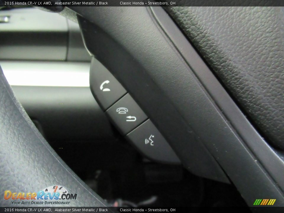 2016 Honda CR-V LX AWD Alabaster Silver Metallic / Black Photo #30