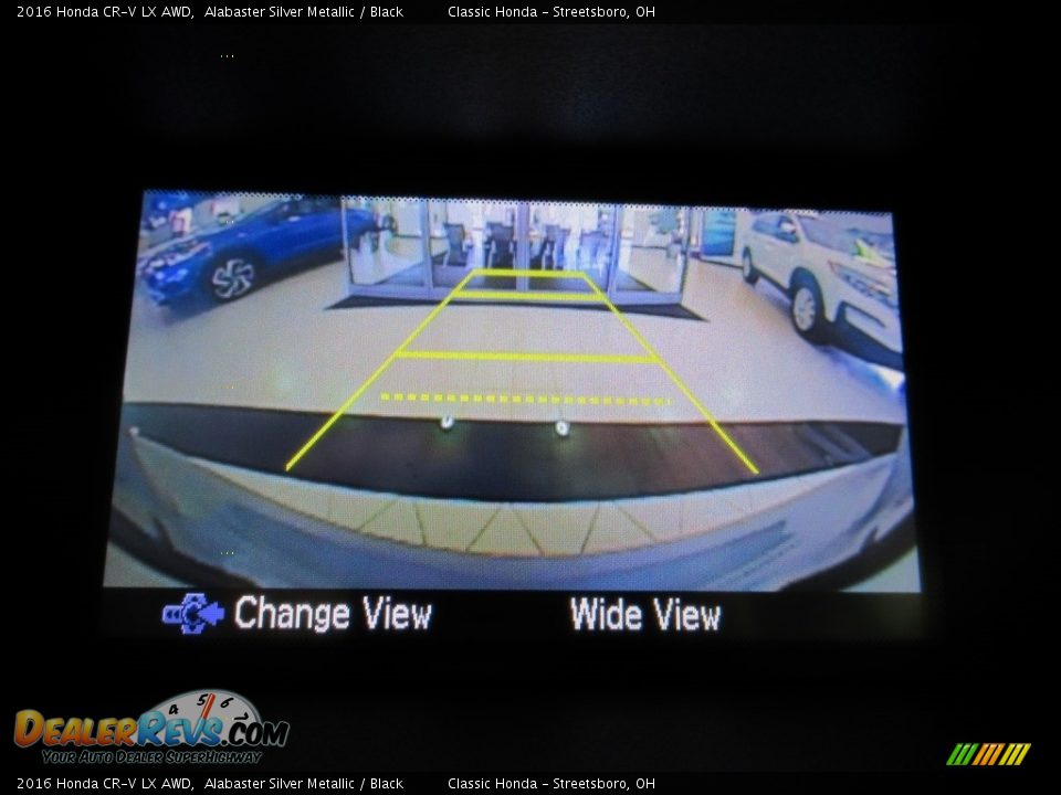 2016 Honda CR-V LX AWD Alabaster Silver Metallic / Black Photo #35