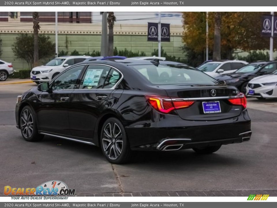2020 Acura RLX Sport Hybrid SH-AWD Majestic Black Pearl / Ebony Photo #5