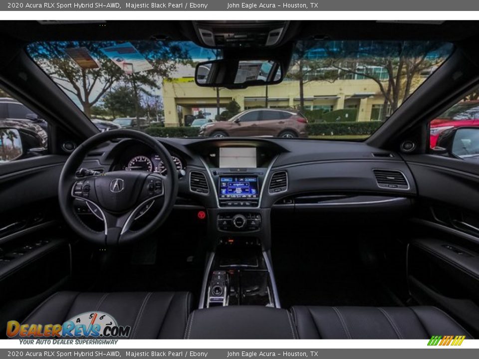 Dashboard of 2020 Acura RLX Sport Hybrid SH-AWD Photo #9