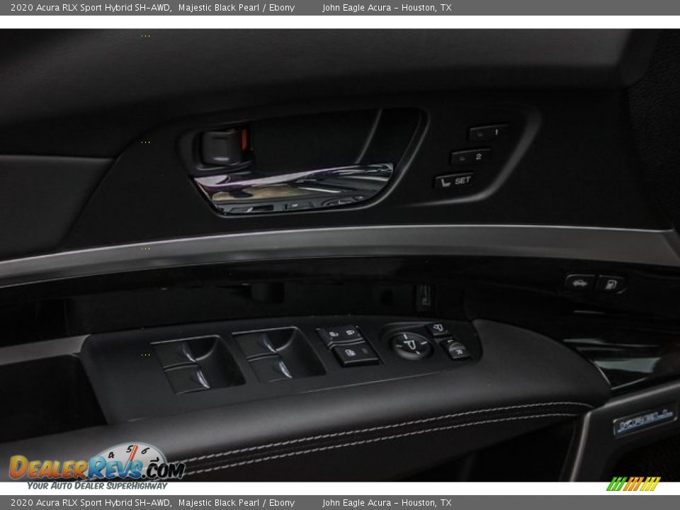 2020 Acura RLX Sport Hybrid SH-AWD Majestic Black Pearl / Ebony Photo #12