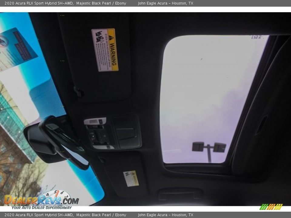 2020 Acura RLX Sport Hybrid SH-AWD Majestic Black Pearl / Ebony Photo #14