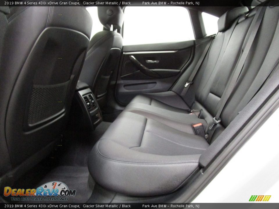 2019 BMW 4 Series 430i xDrive Gran Coupe Glacier Silver Metallic / Black Photo #12
