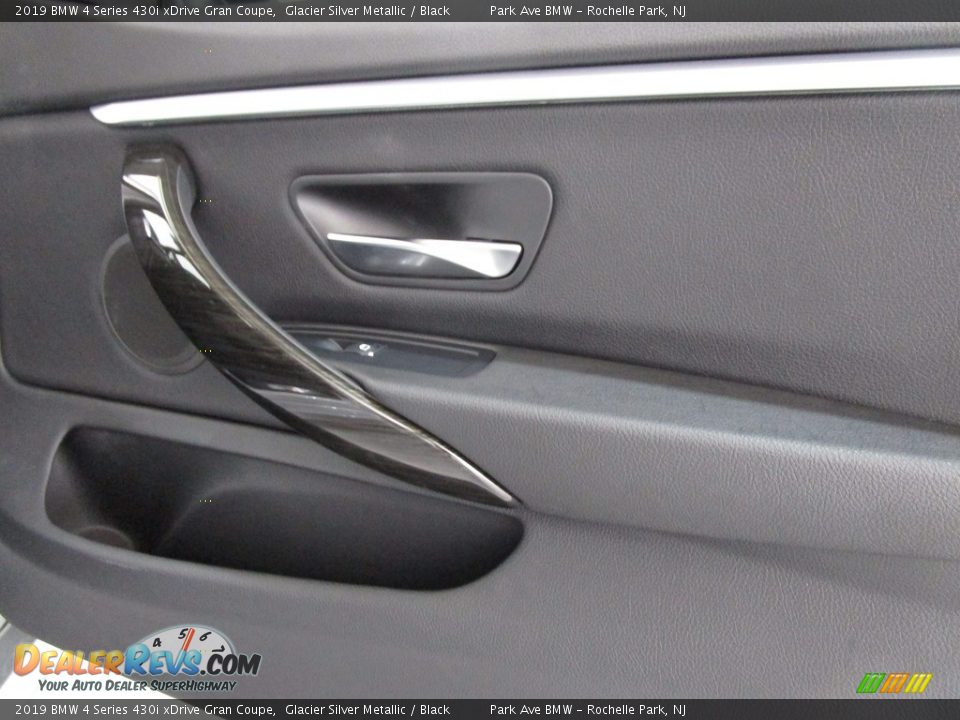 2019 BMW 4 Series 430i xDrive Gran Coupe Glacier Silver Metallic / Black Photo #13