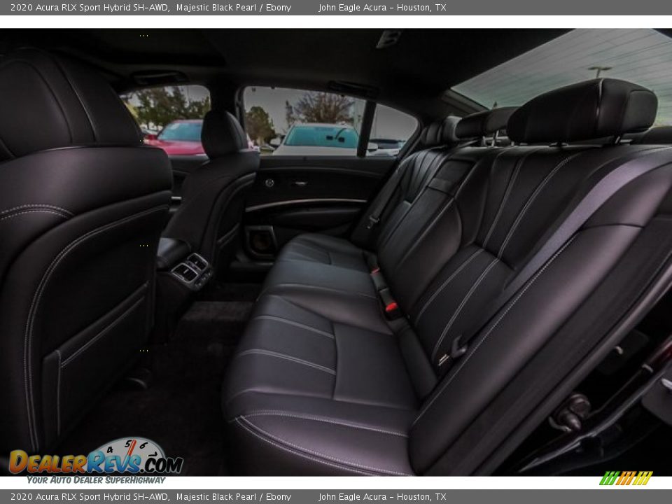Rear Seat of 2020 Acura RLX Sport Hybrid SH-AWD Photo #18