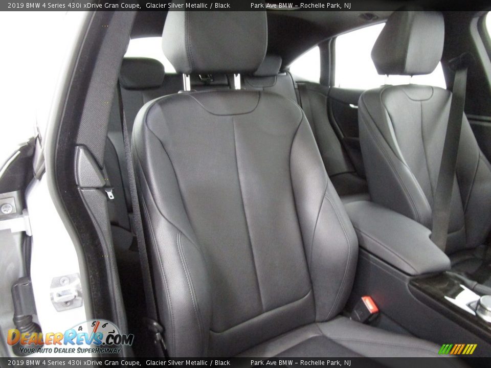 2019 BMW 4 Series 430i xDrive Gran Coupe Glacier Silver Metallic / Black Photo #14