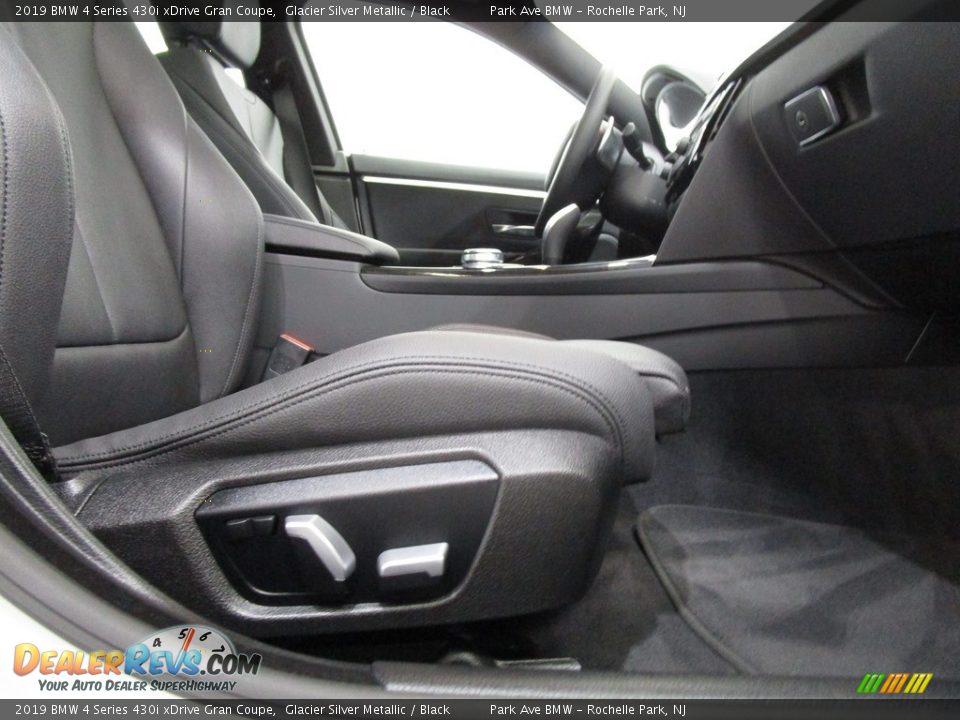 2019 BMW 4 Series 430i xDrive Gran Coupe Glacier Silver Metallic / Black Photo #15