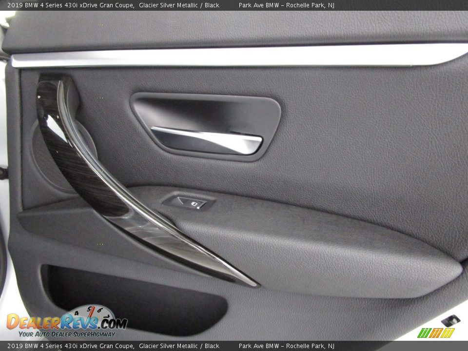 2019 BMW 4 Series 430i xDrive Gran Coupe Glacier Silver Metallic / Black Photo #16